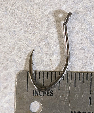 Dutch Fork Black Sickle Hook Size 2/0 - 20 hooks