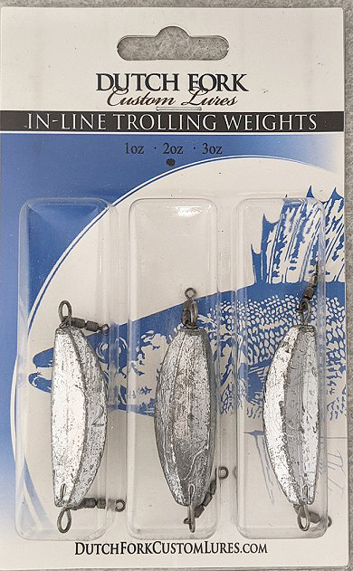 2 oz Inline Trolling Weight – Dutch Fork Lures LLC